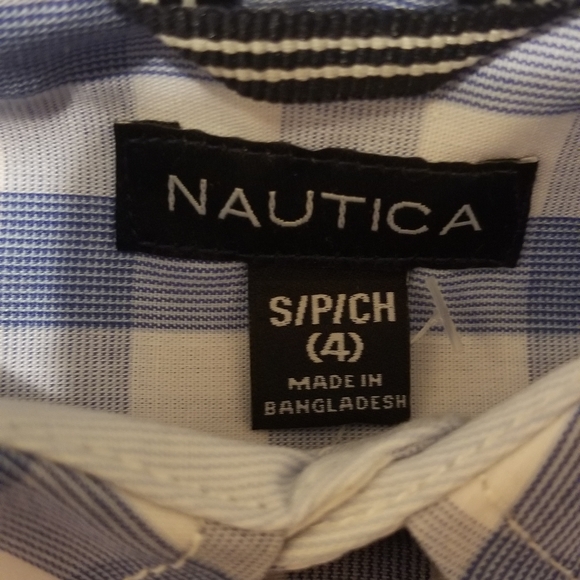 Nautica Checkered long sleeve button down - Picture 3 of 7